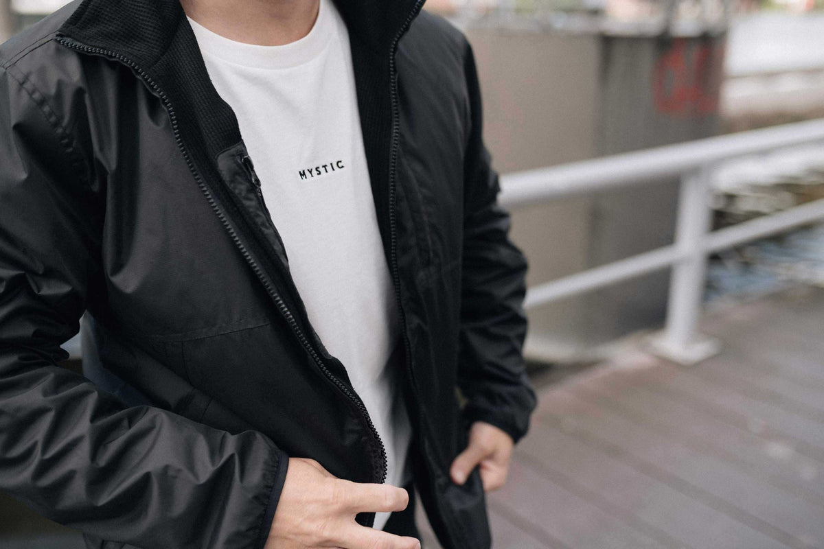 Mystic DTS Reversible Zip Thru Jacket gedragen