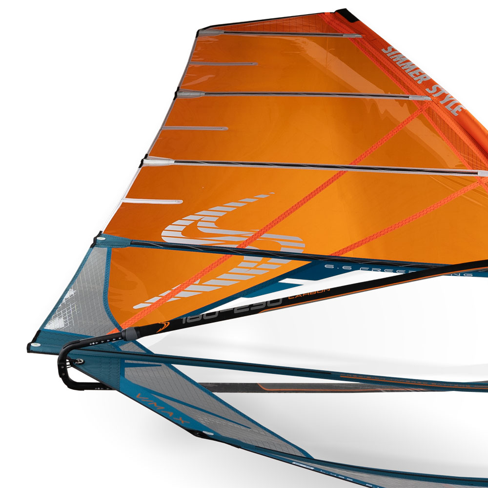 Kevlar stretch control tendons op de Simmer Style V-Max 2025
