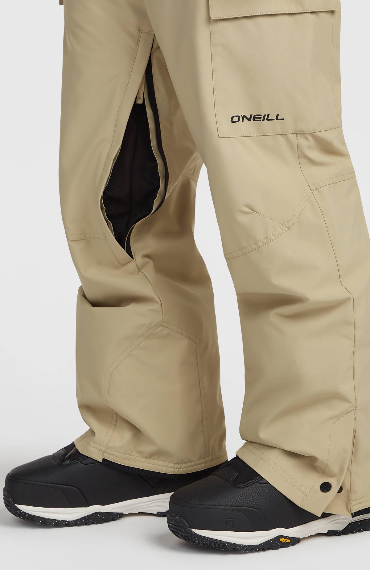 O'Neill FWC'Cruz Cargo Snow Pants - geopende ventilatierits in de pijp