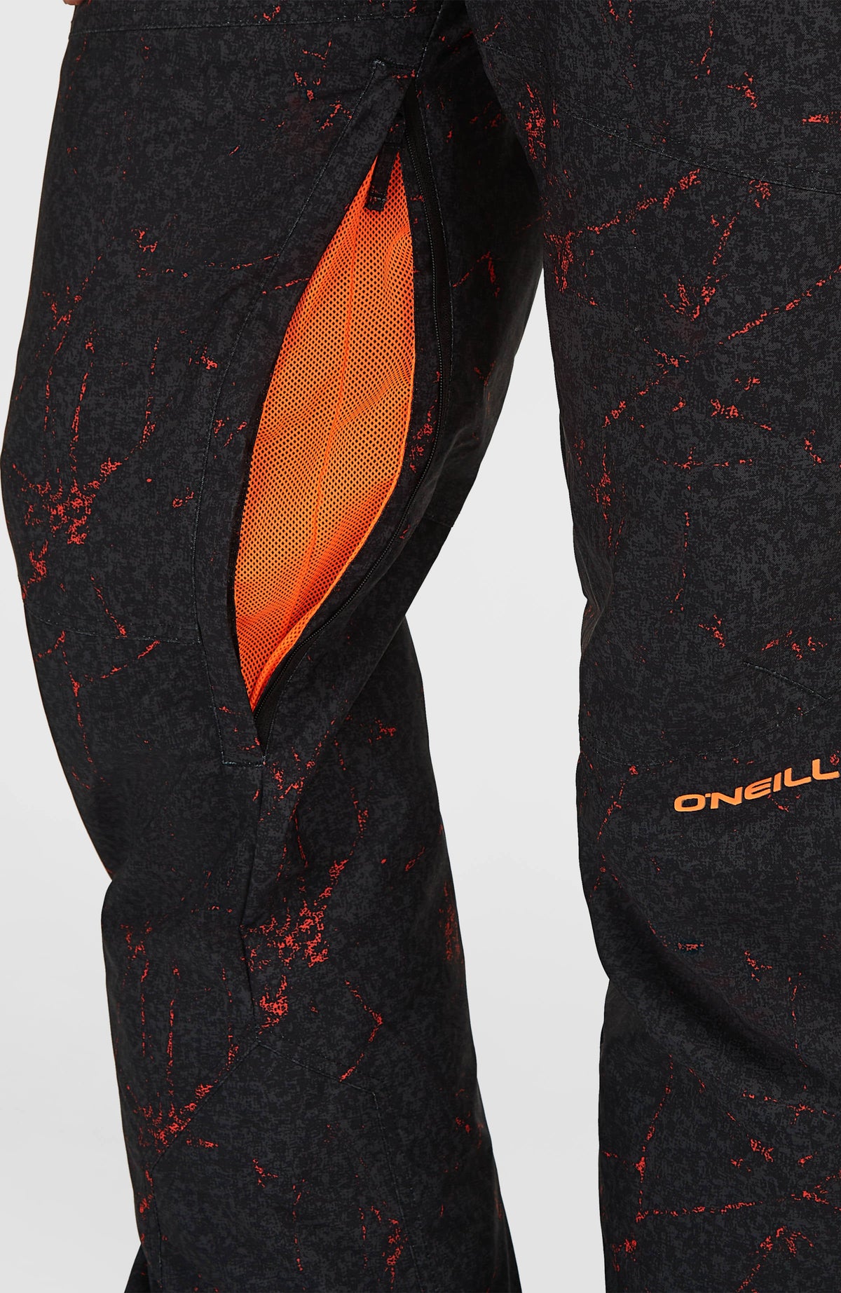 O'Neill - FWC'Cruz Suspender Snow Pants - ventilatierits in de pijp
