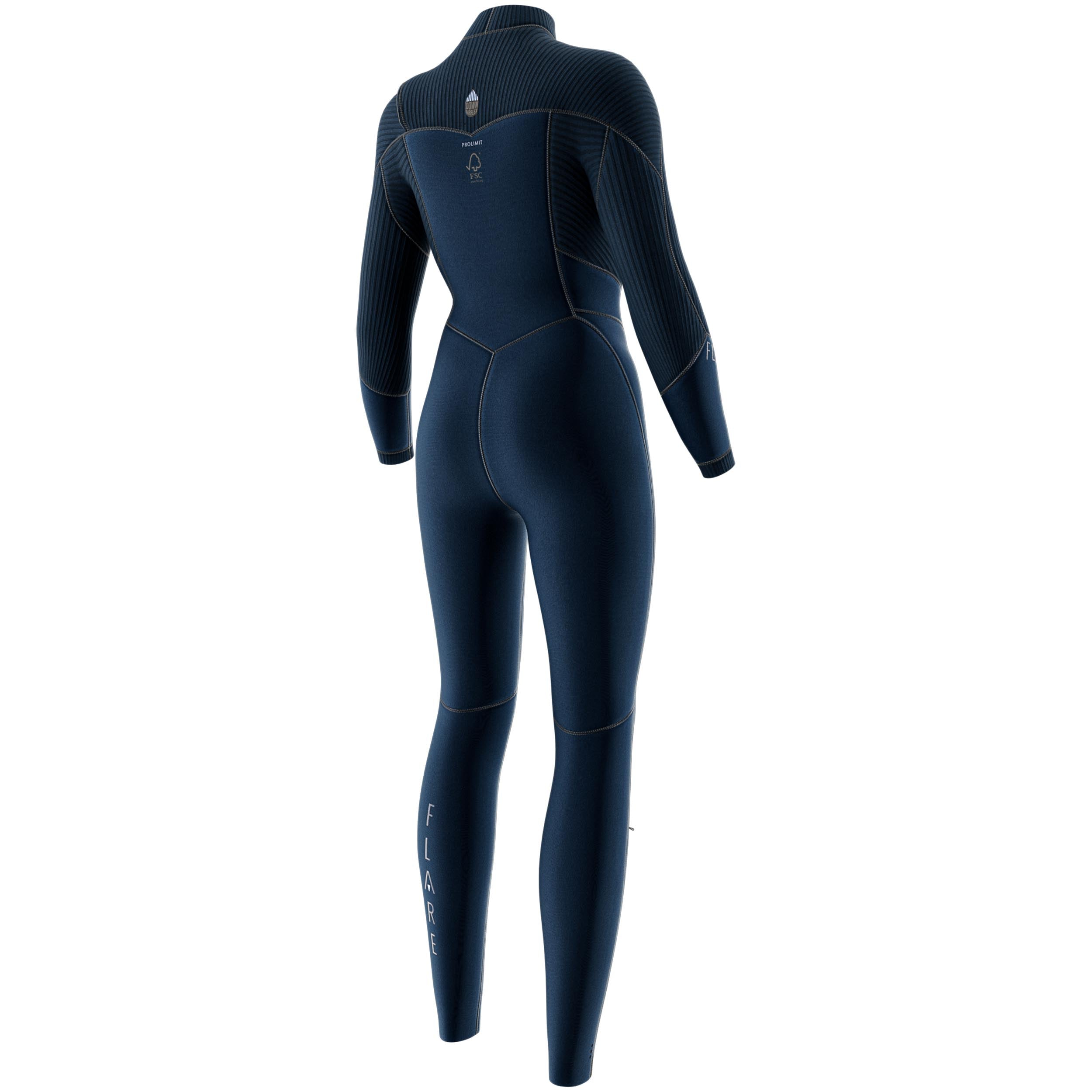 Prolimit Flare Steamer Free-X 5/4 - Blue - detail
