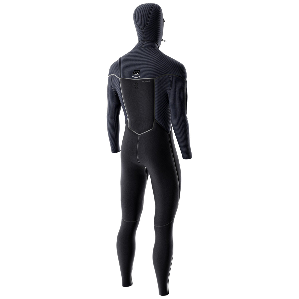 Prolimit Predator Steamer Free-X 6/4 Hooded - Black