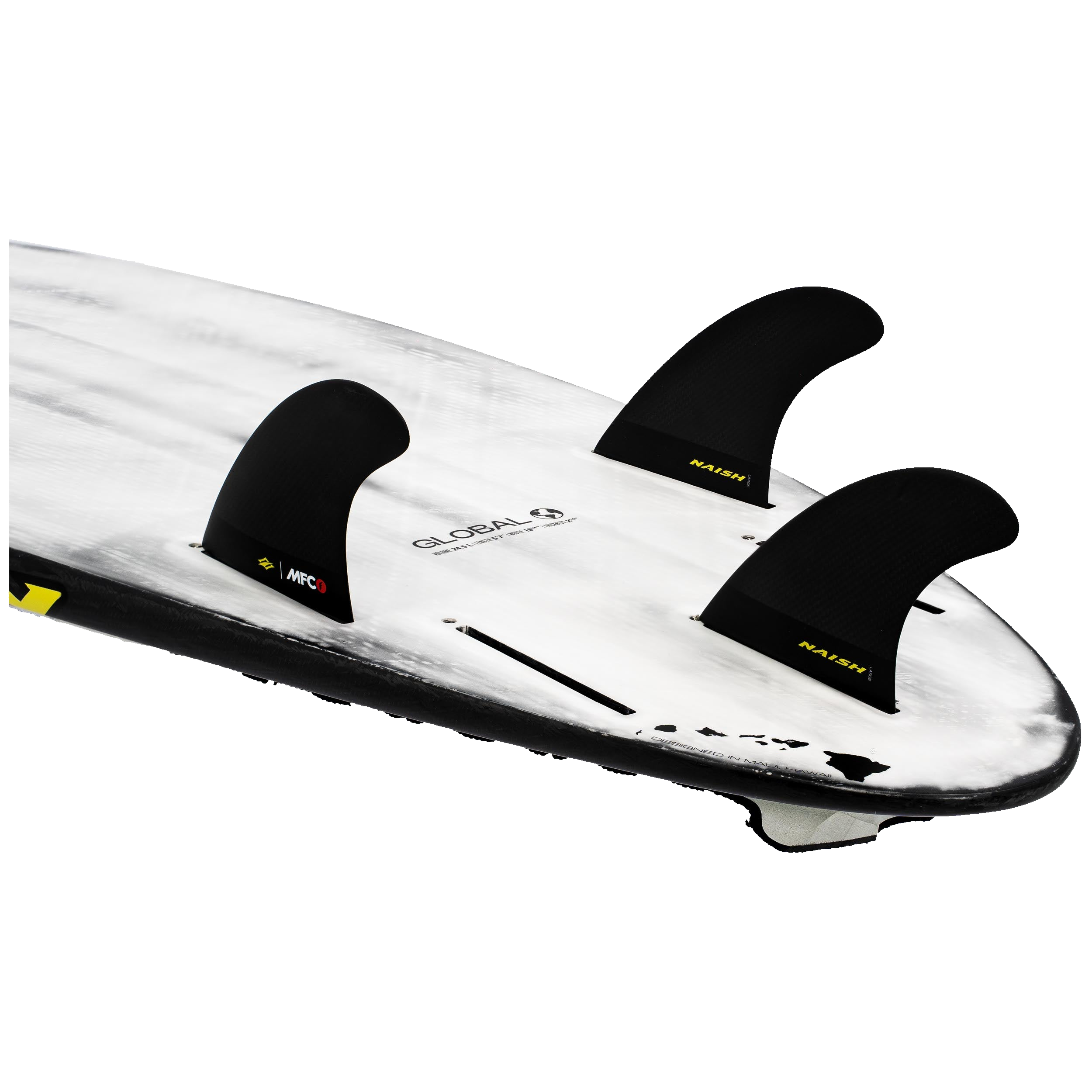 Naish - Global Kiteboard 2025 - White - GearFreak