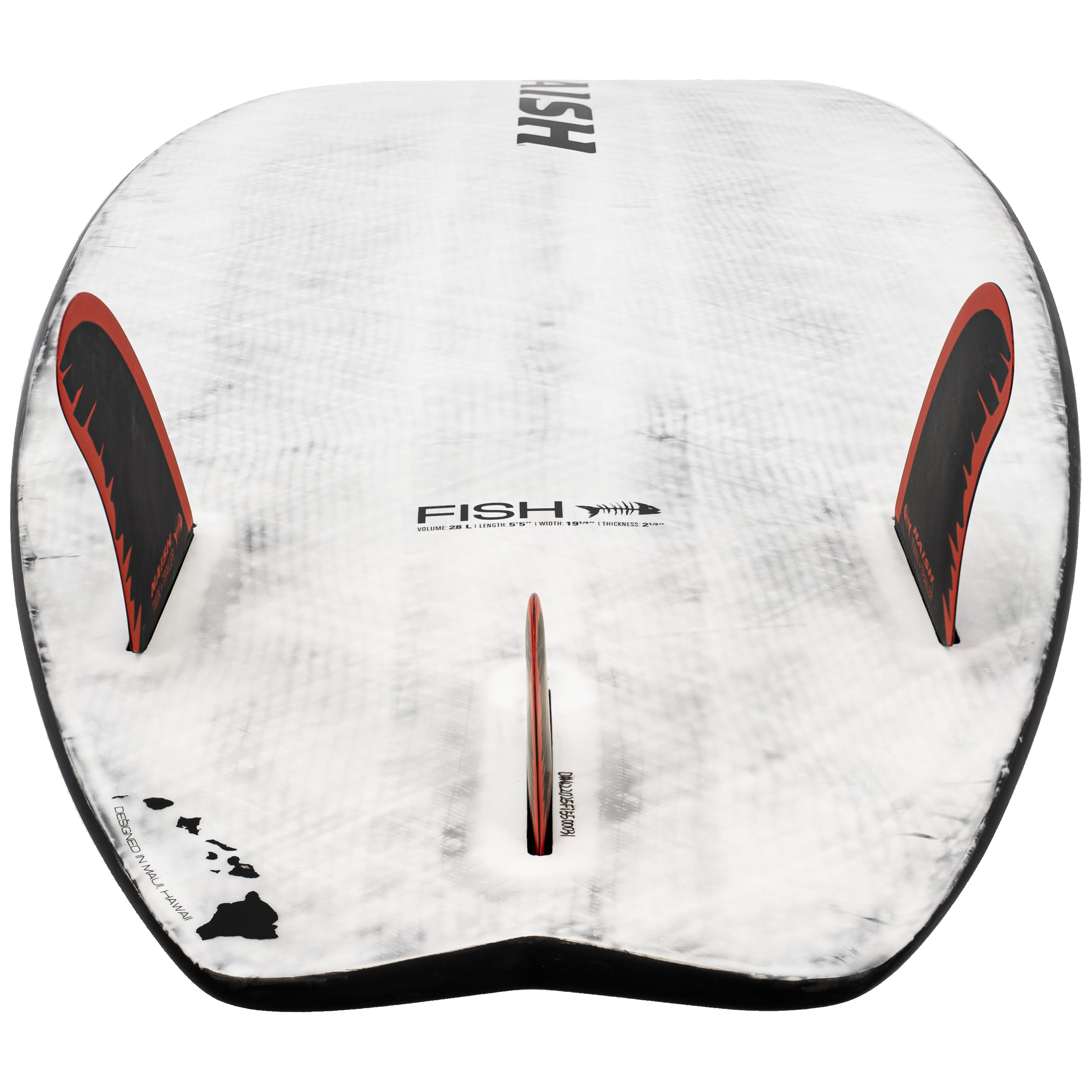 Naish - Fish 2025 - White - GearFreak