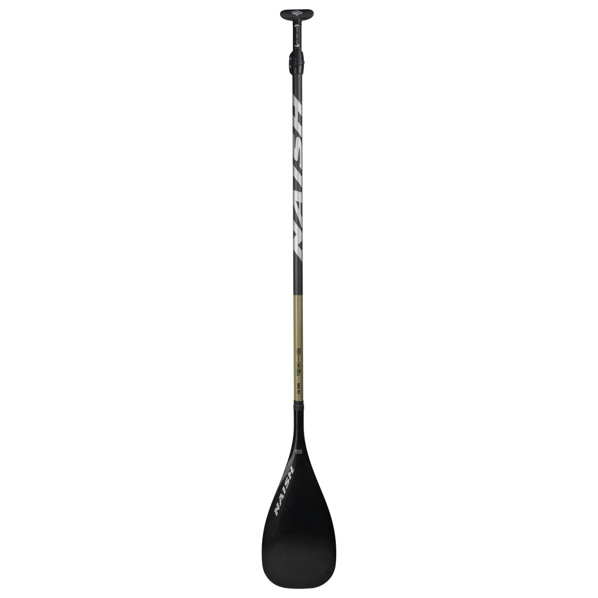 Naish Paddle Carbon Kevlar Downwind Vario Black/Yellow