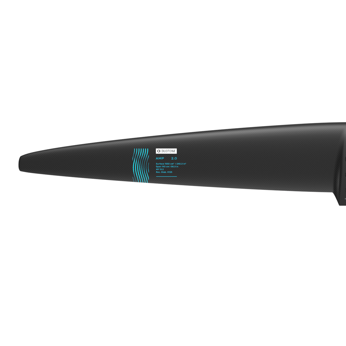 Detail van het nieuwe profiel van de Duotone AMP 2.0 SLS