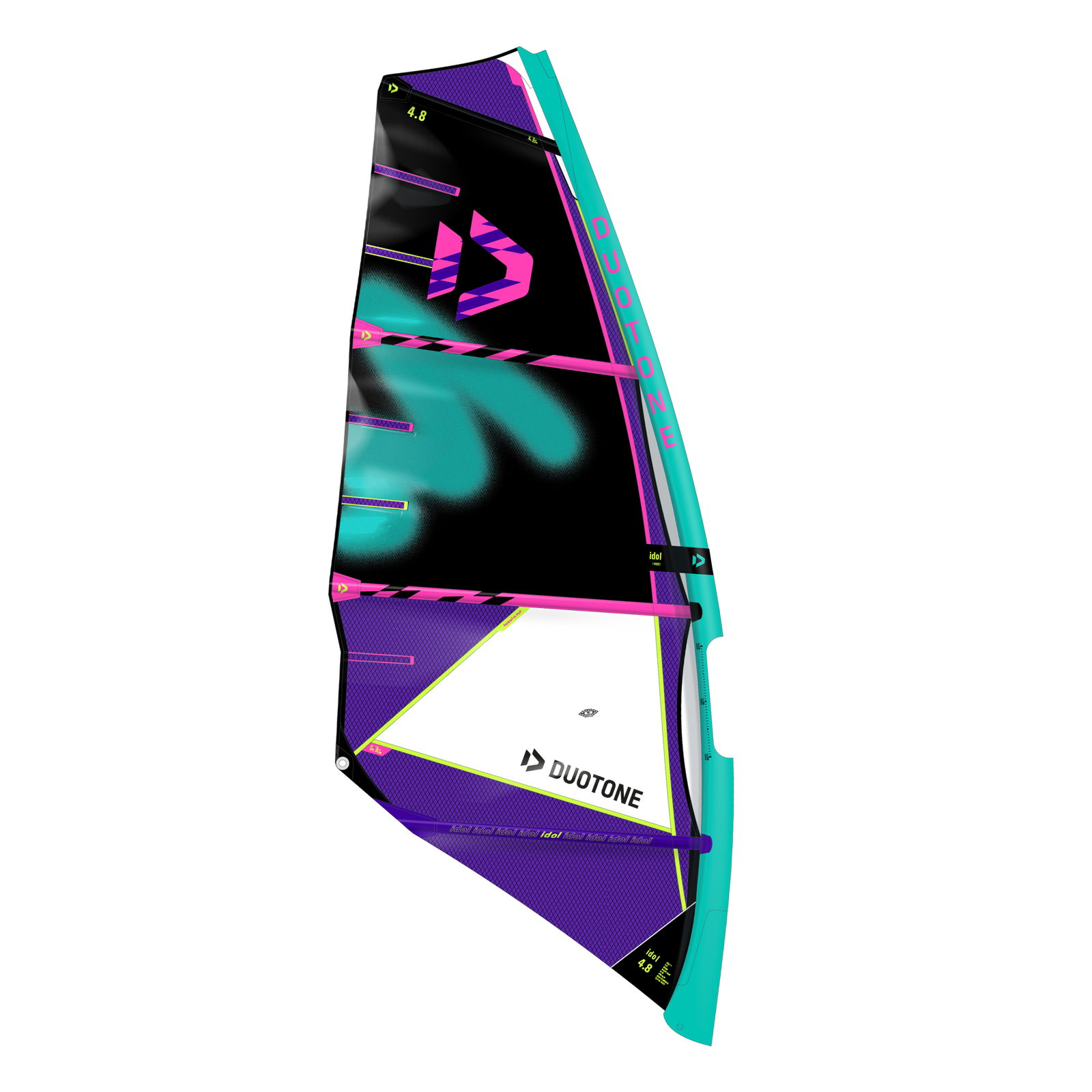 Duotone Idol LTD 2025 freestyle zeil Black/Violet