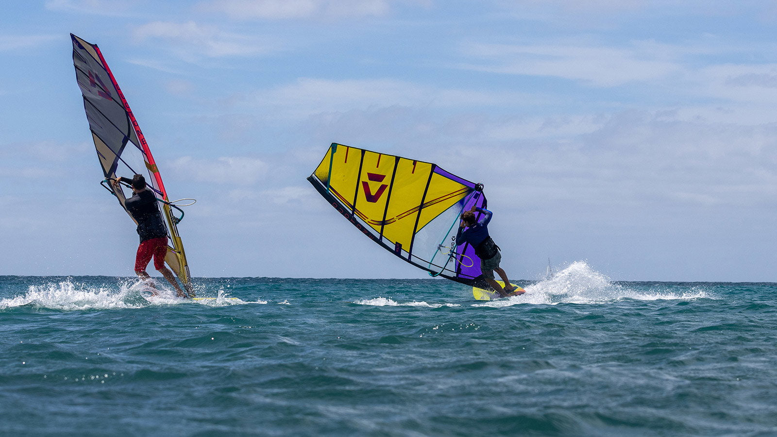 Duotone Duke SLS freeride op zee