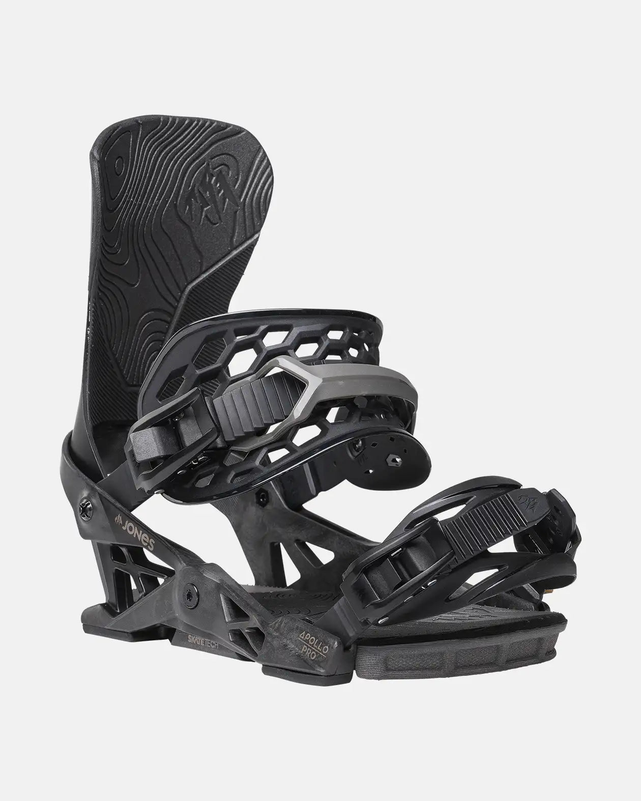 Jones Men's Apollo Pro Stealth Black, driekwart vooraanzicht