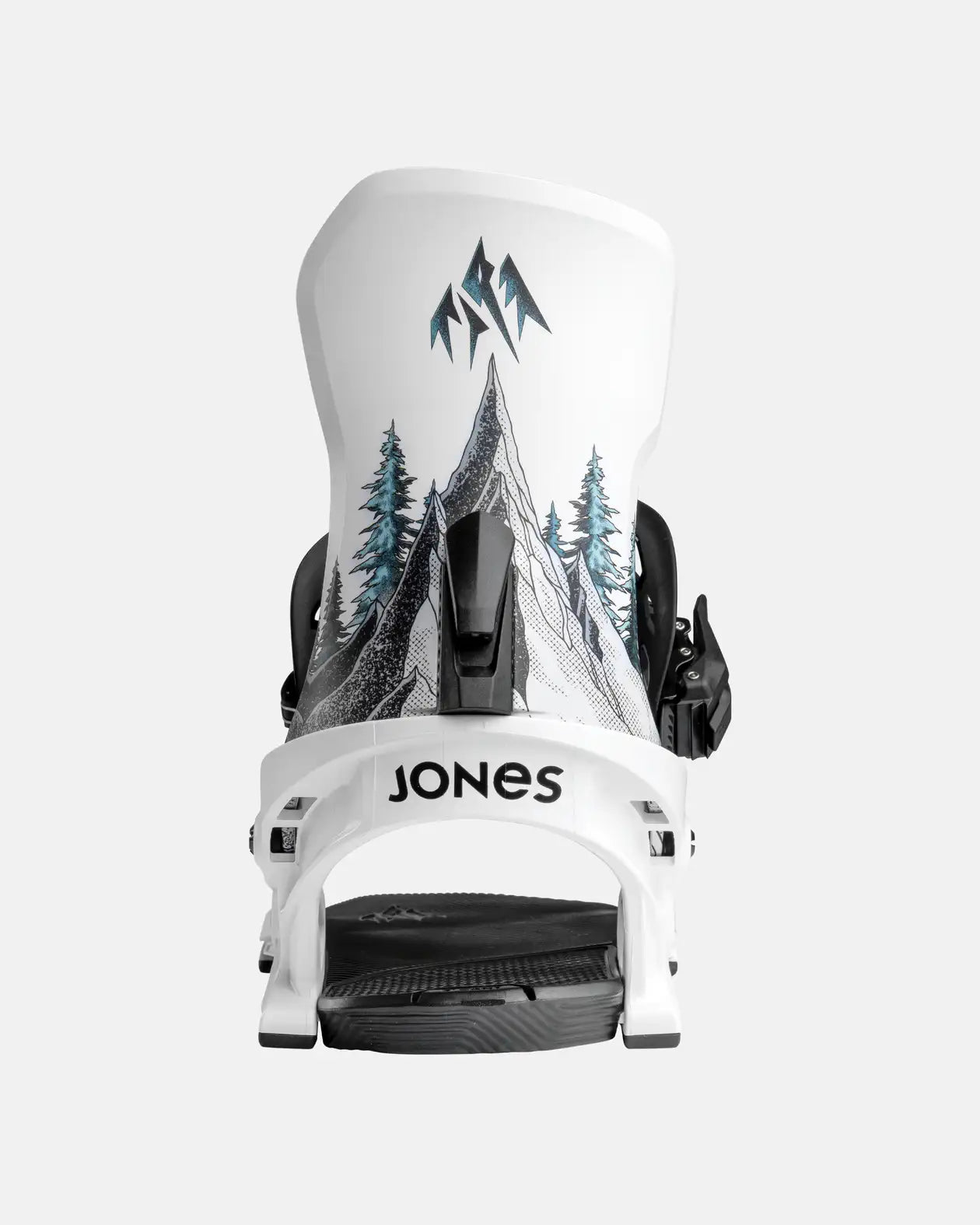Jones Men's Meteorite Rallycat White, achterkant met highback