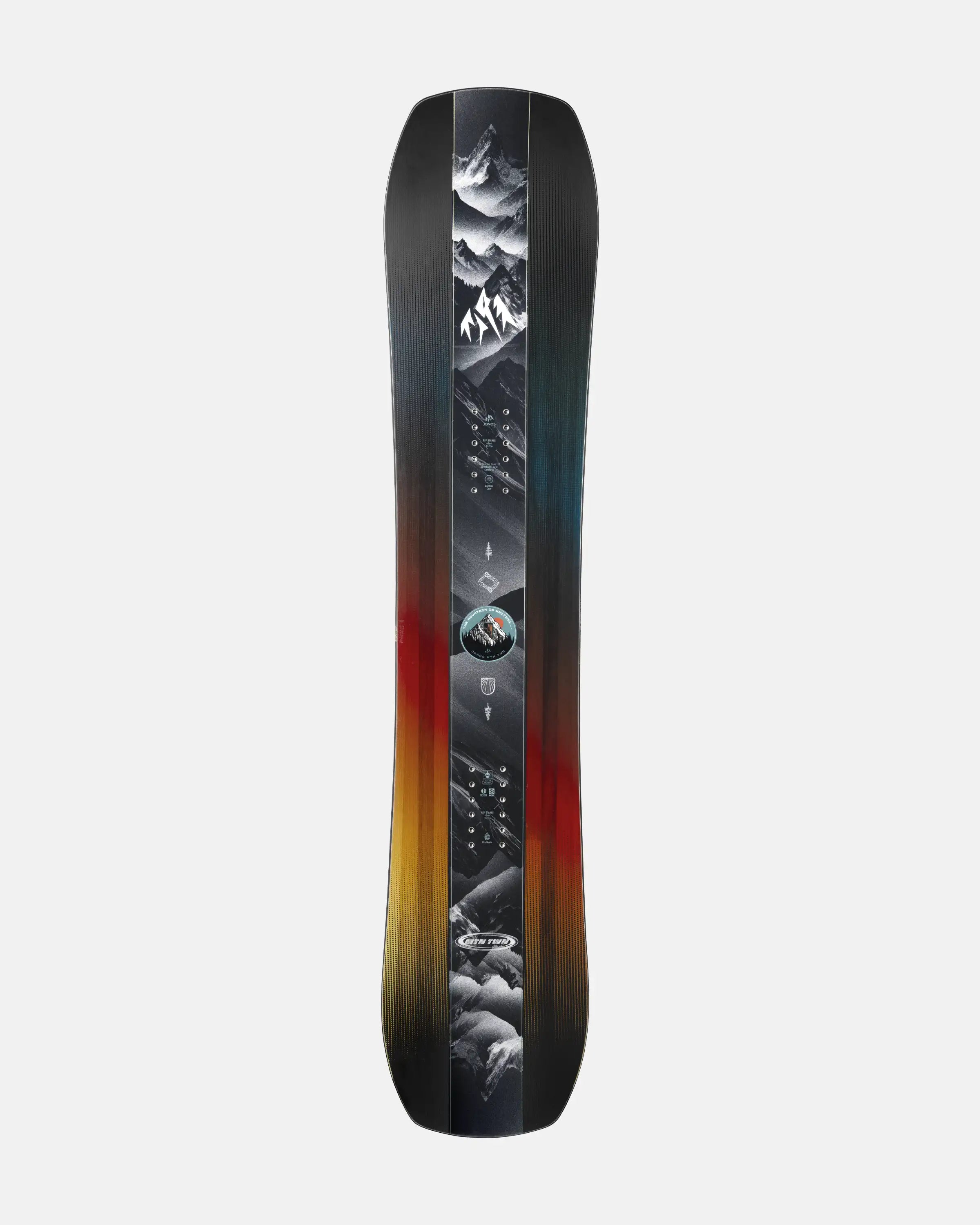 Jones Mountain Twin Junior, topsheet