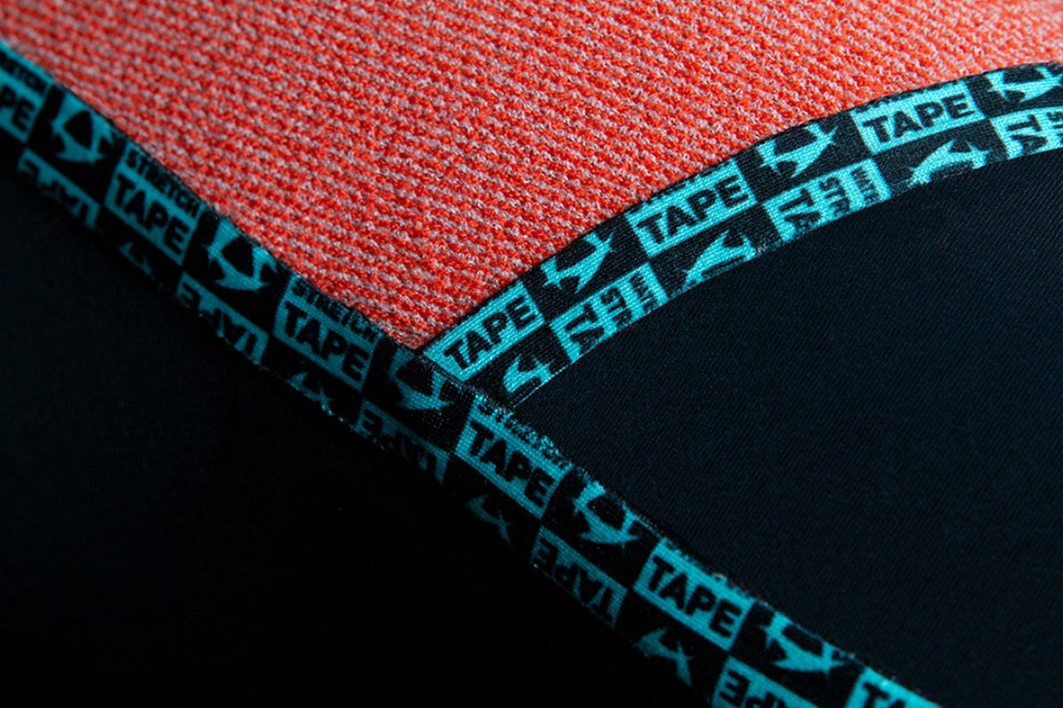 Mystic waterdichte stretch taping op alle naden