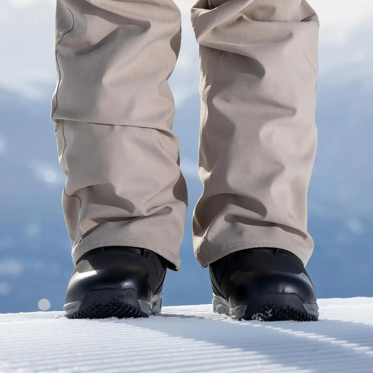 Nidecker Cascade snowboardschoenen zwart in de sneeuw