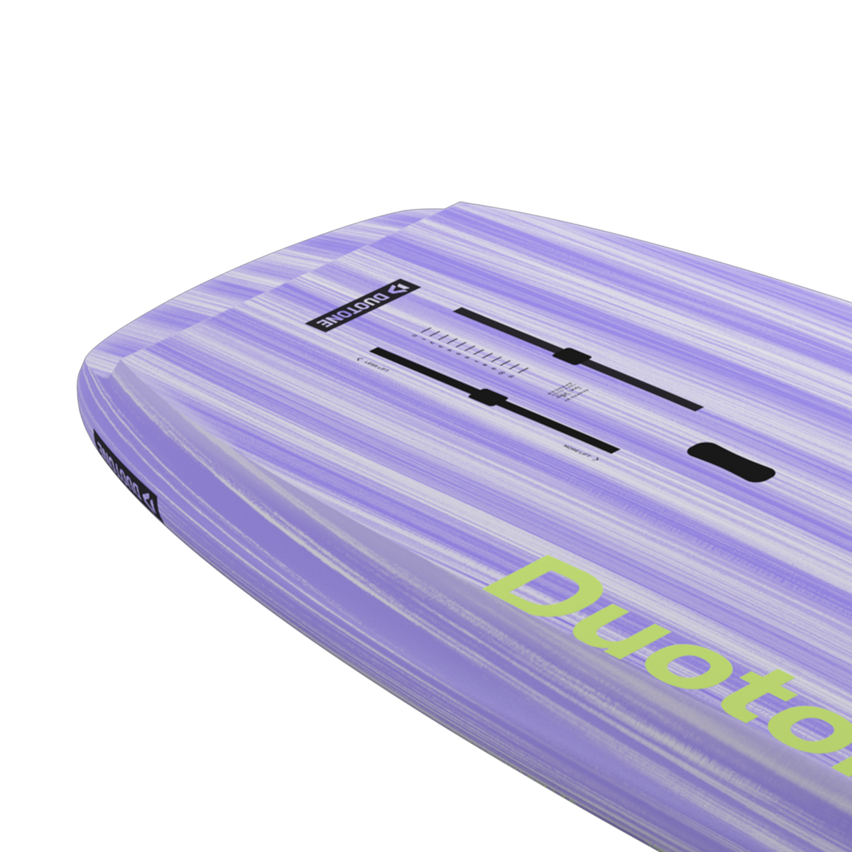 Onderkant van de Duotone Sky Style 2027 met de step tail