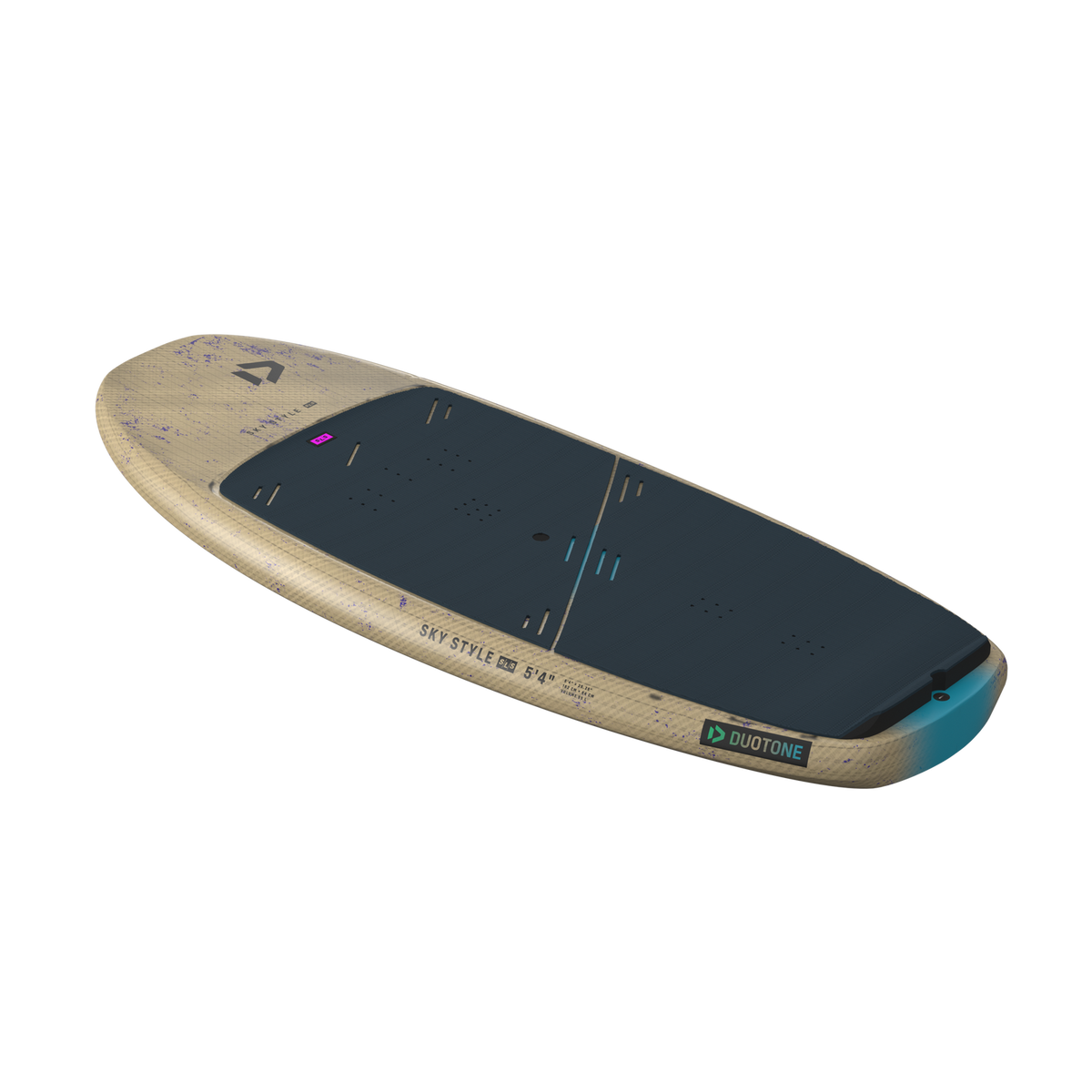 Deck met footstrap-posities van de Duotone Sky Style SLS 2026