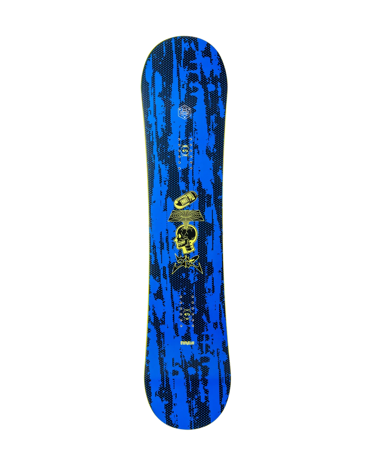 ThirtyTwo Thrill Pill blauw-geel, topsheet volledig