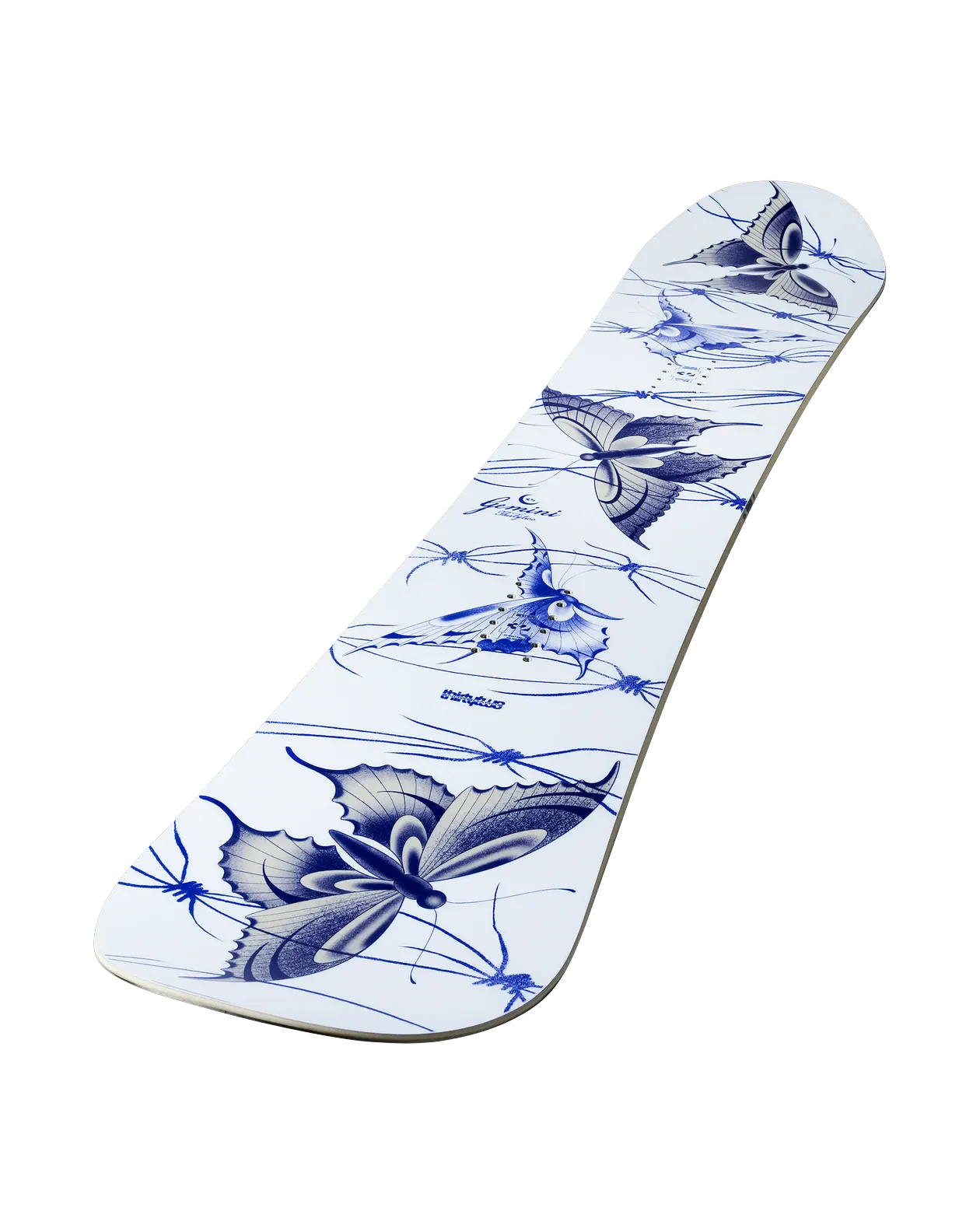 ThirtyTwo Gemini wit-blauw, topsheet schuin van boven