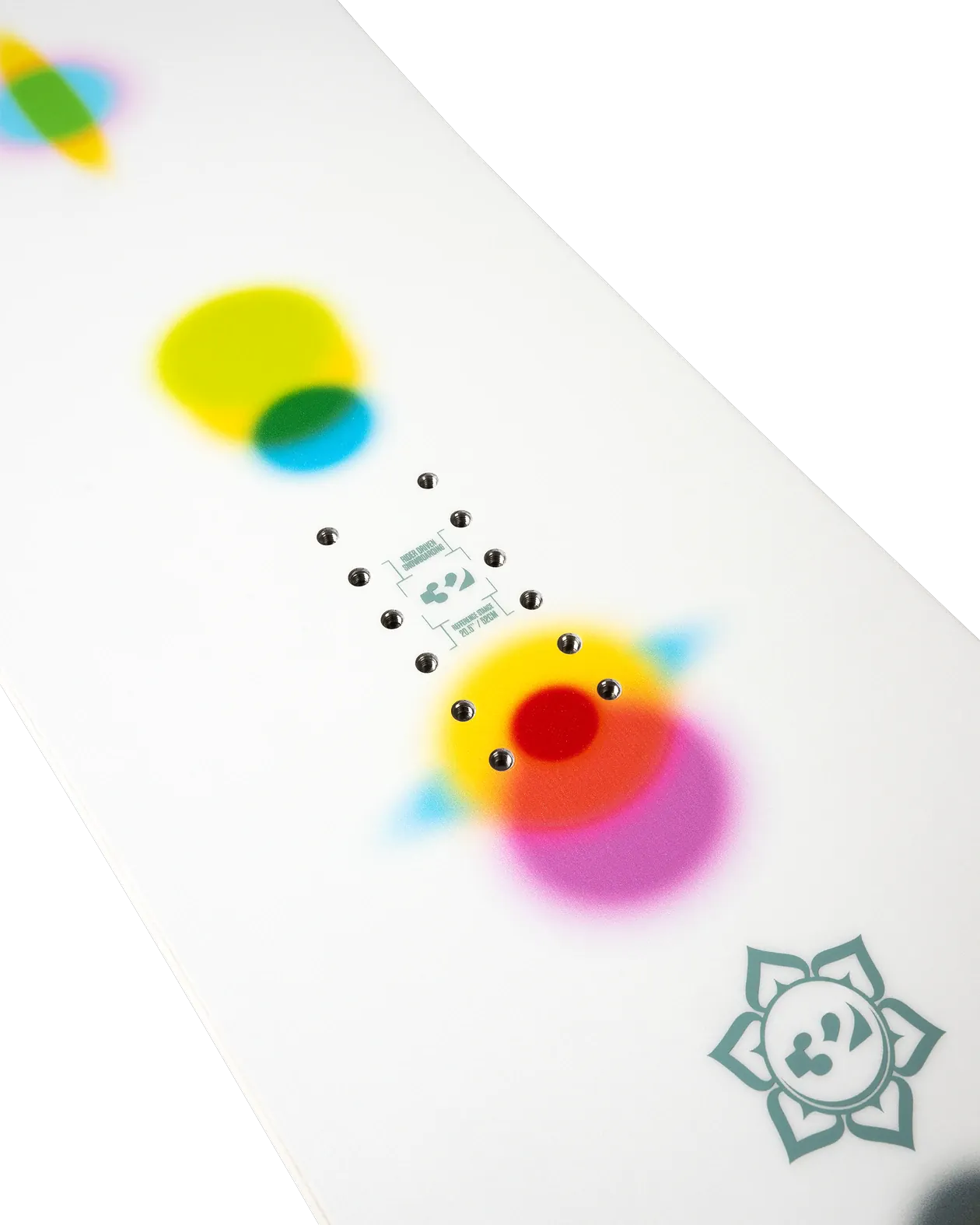 ThirtyTwo Reiki wit-roze, detail topsheet met inserts