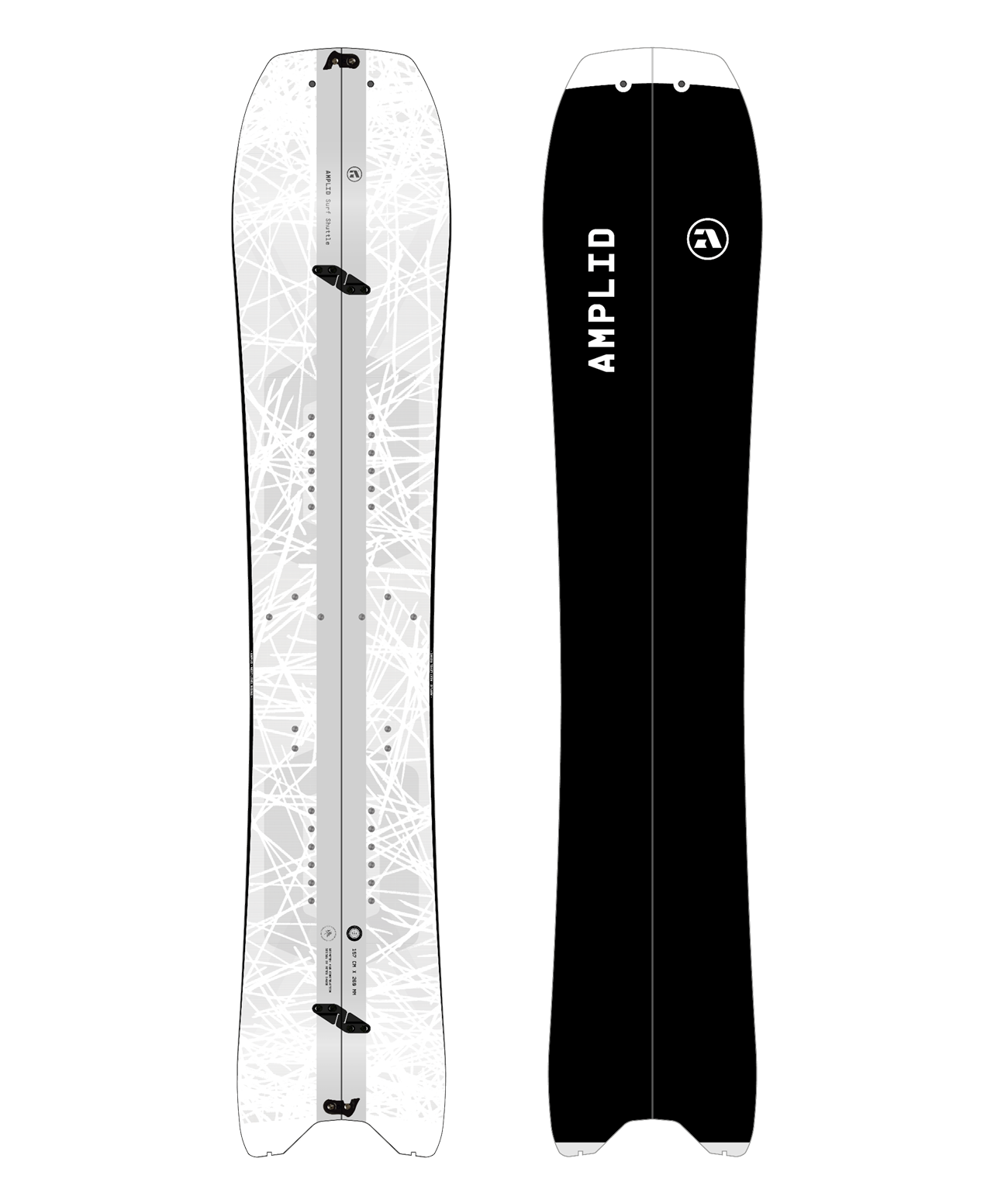 Amplid - Surf Shuttle 25/26 - Zwart - GearFreak