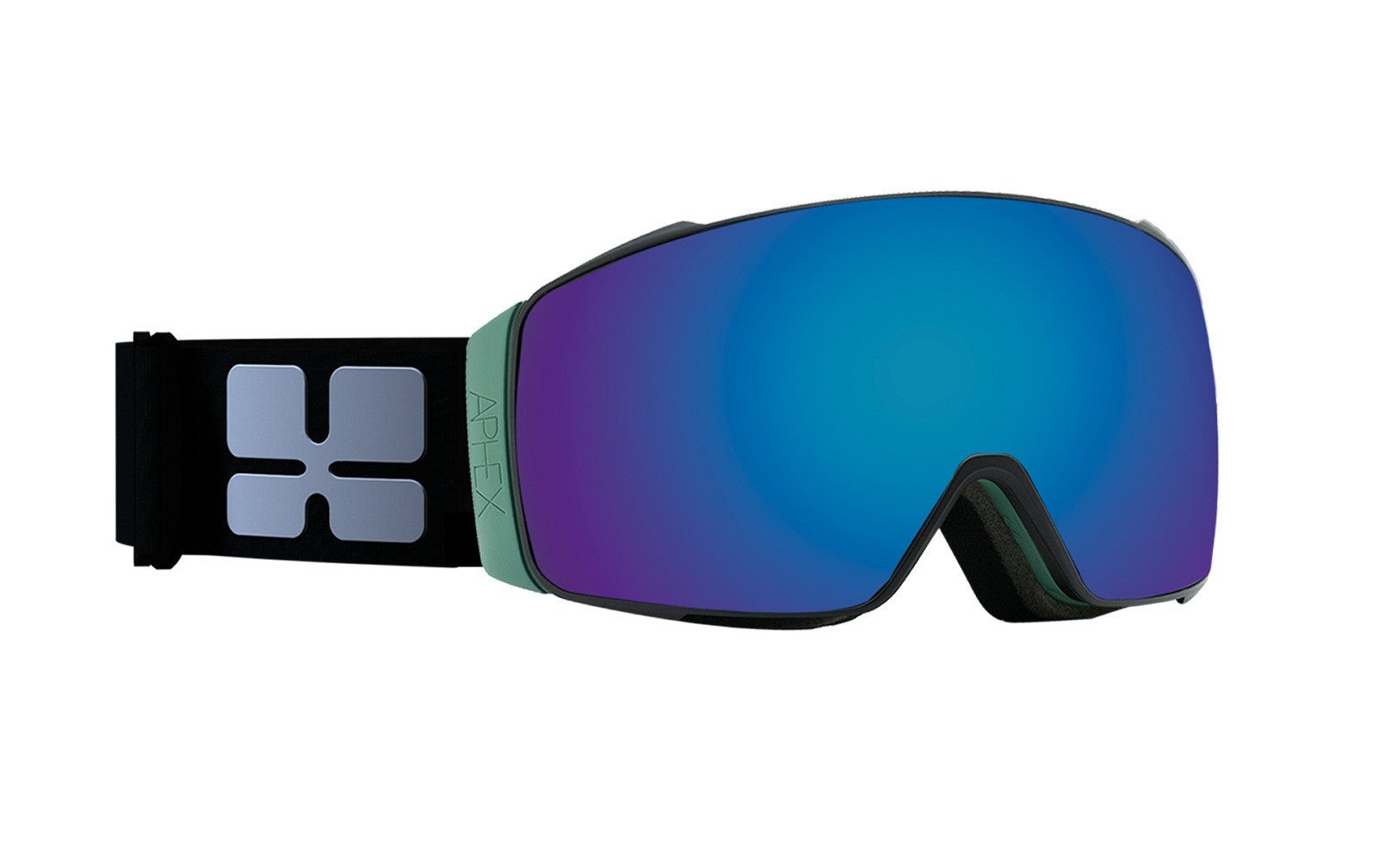 Aphex - Aphex Orion Sage Green - Revo Blue Lens & Spare Lens - GearFreak