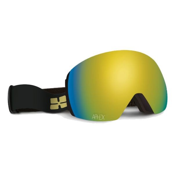 Aphex - Aphex Styx Matte Black - Revo Gold & Spare Lens - GearFreak