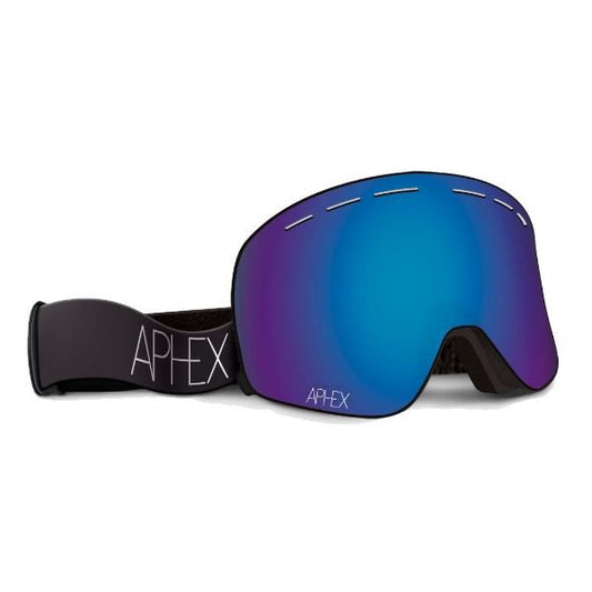 Aphex - Aphex Virgo Matt Black - Revo Blue Lens & Spare Lens - GearFreak
