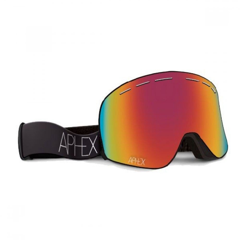 Aphex - Aphex Virgo Matt Black - Revo Red Lens & Spare Lens - GearFreak