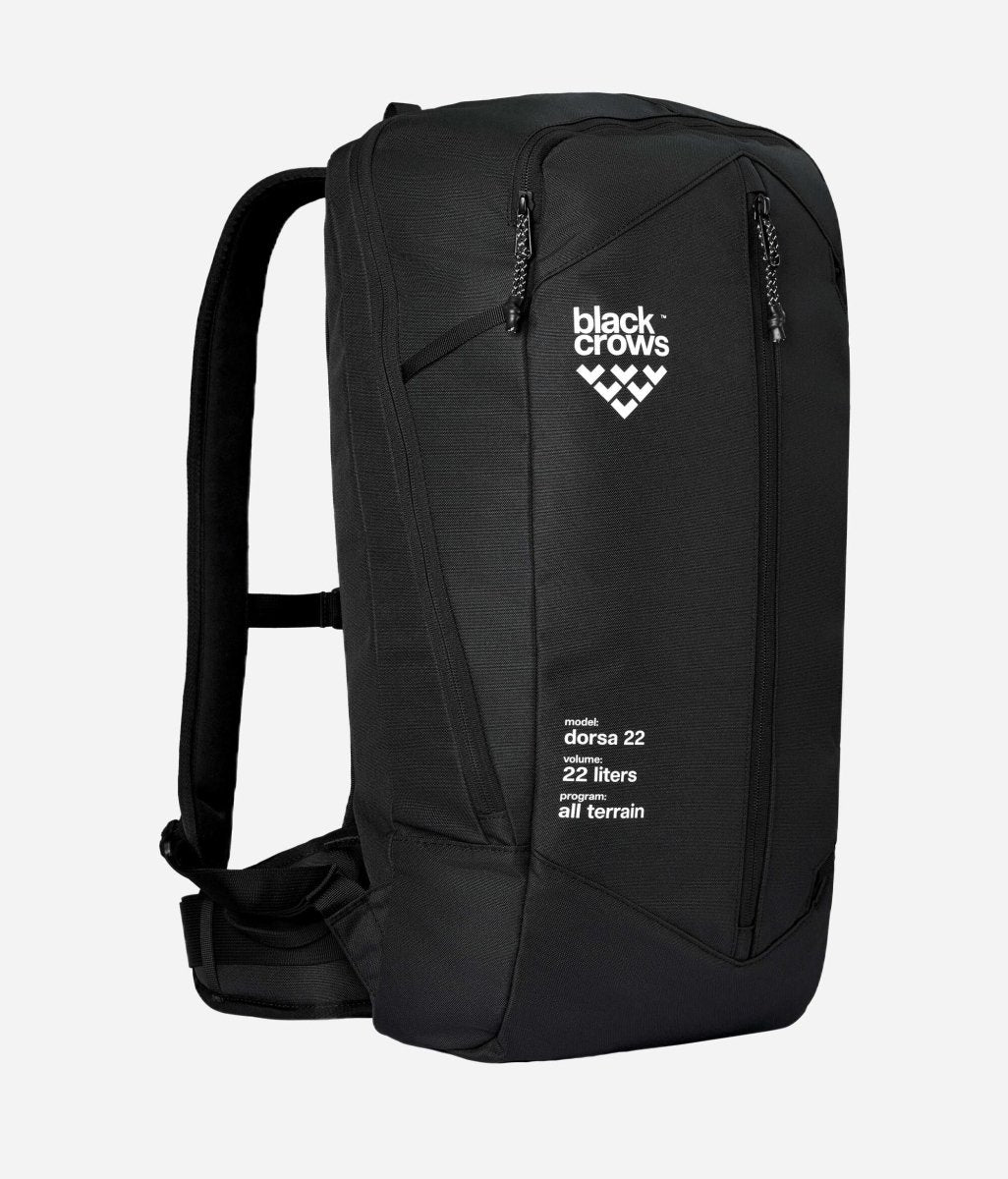 Black Crows Dorsa 22 Backpack zwart, vooraanzicht