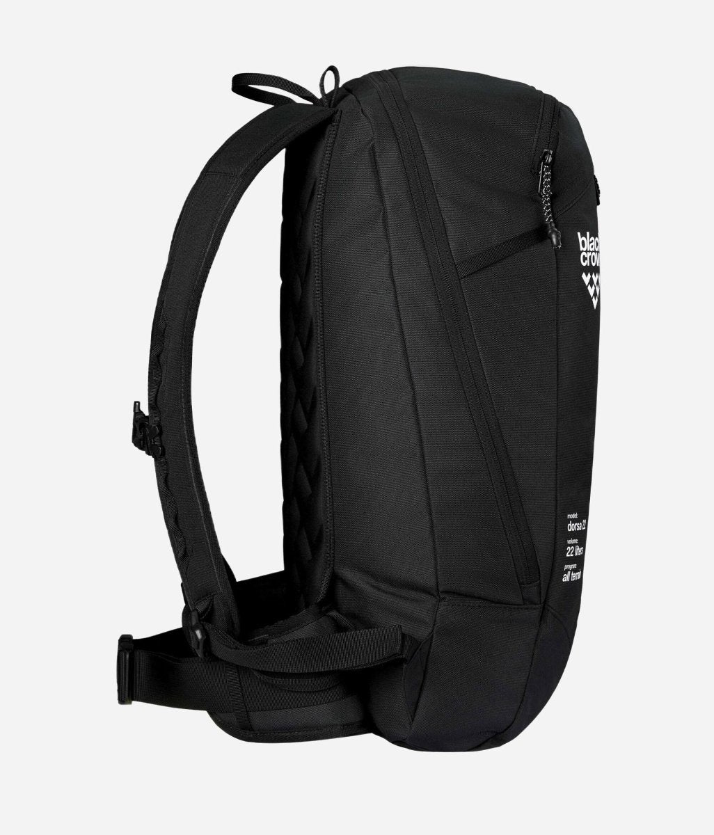 Black Crows Dorsa 22 Backpack zwart, zijaanzicht