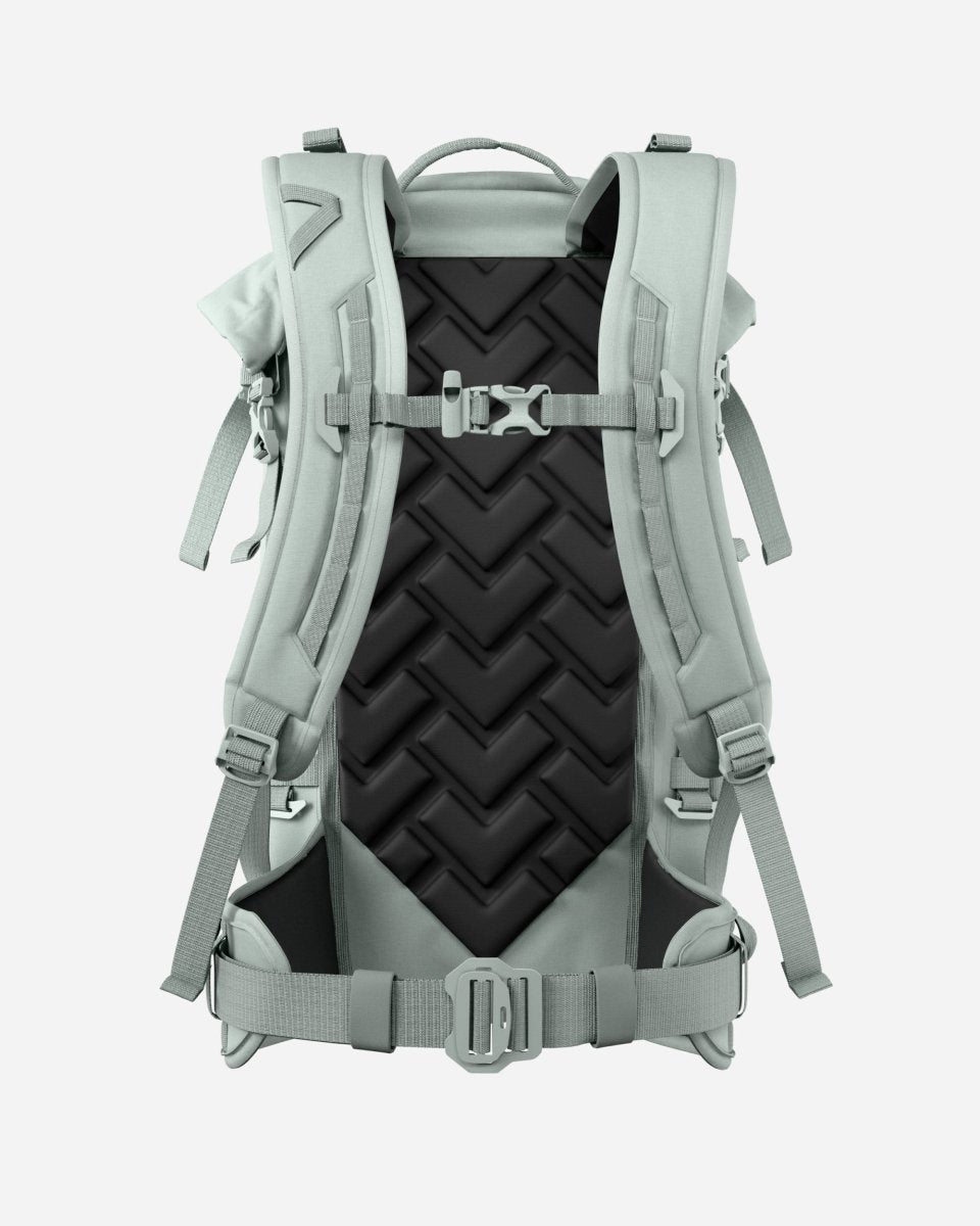 Black Crows Dorsa 27 Backpack mineraalgrijs, achterkant met rugpand