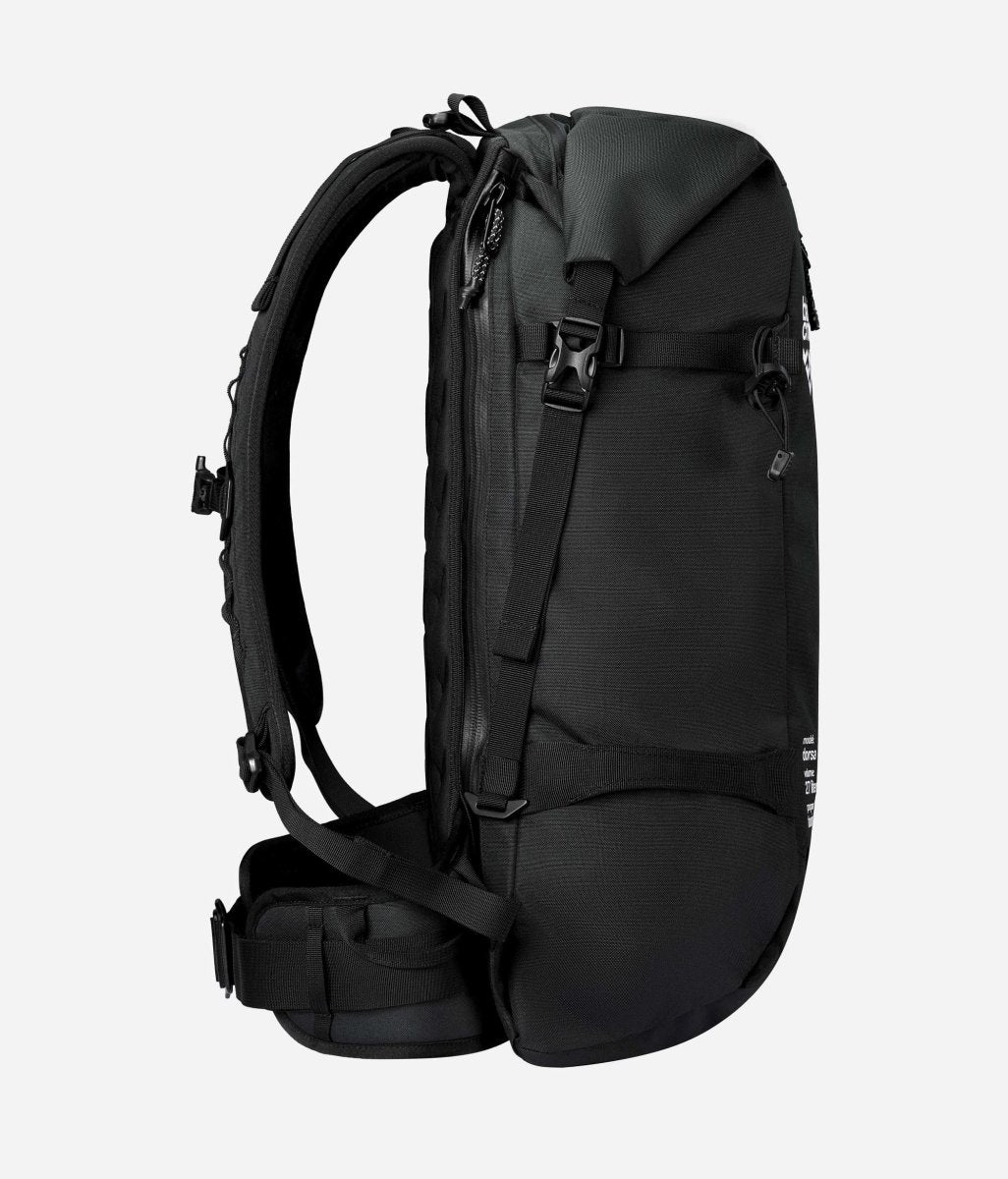Black Crows Dorsa 27 Backpack zwart, zijaanzicht