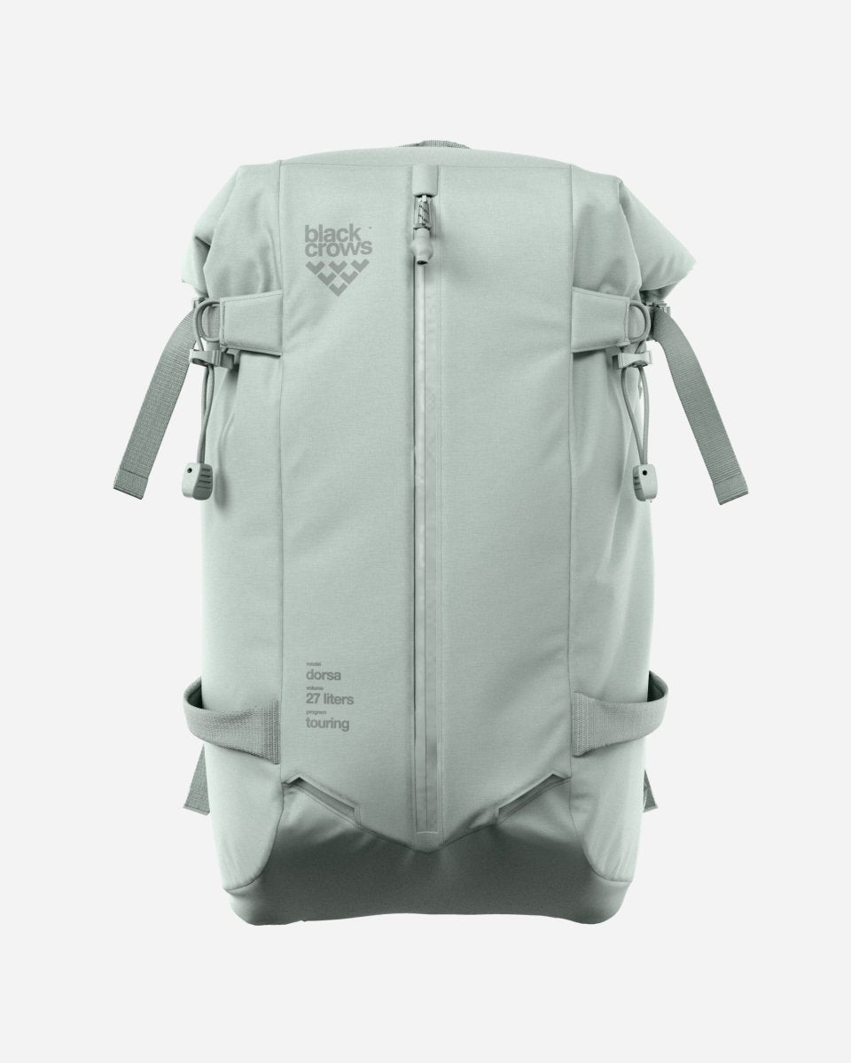 Black Crows Dorsa 27 Backpack mineraalgrijs, vooraanzicht
