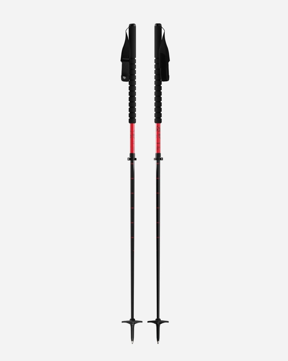 Black Crows Duos Freebird Poles rood, vooraanzicht