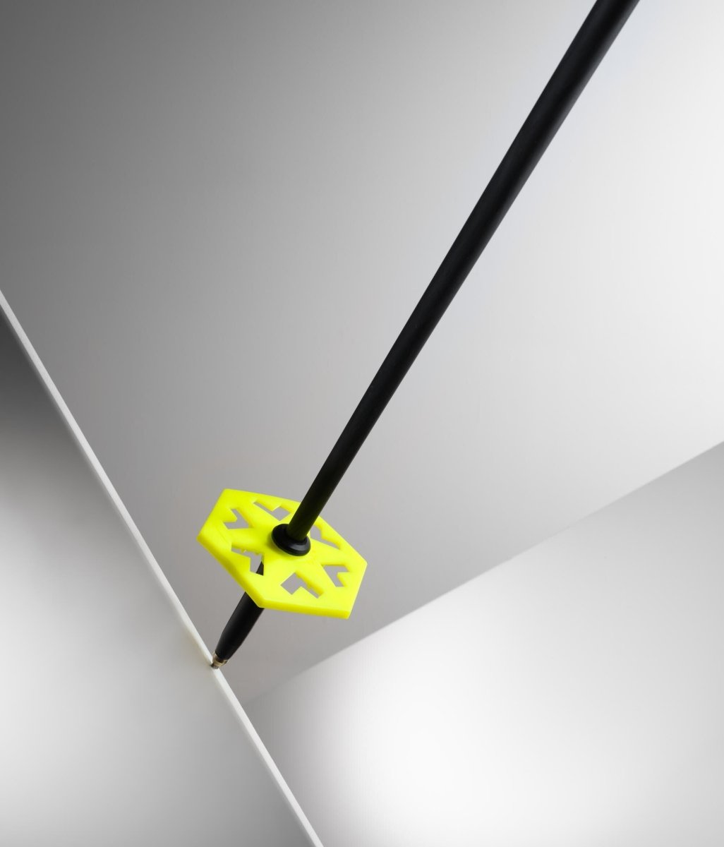 Black Crows Duos Freebird Poles zwart/geel, detailfoto