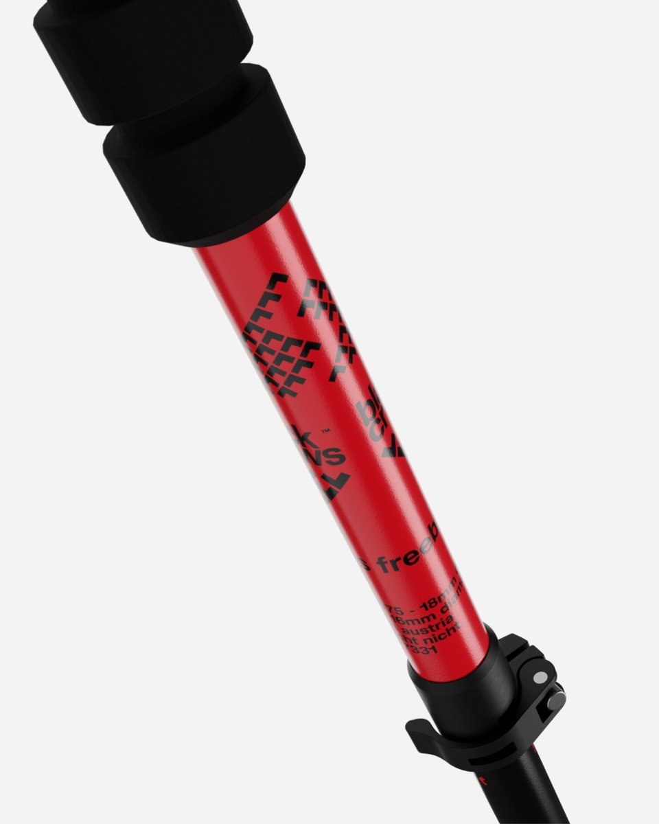 Black Crows Duos Freebird Poles rood, detailfoto