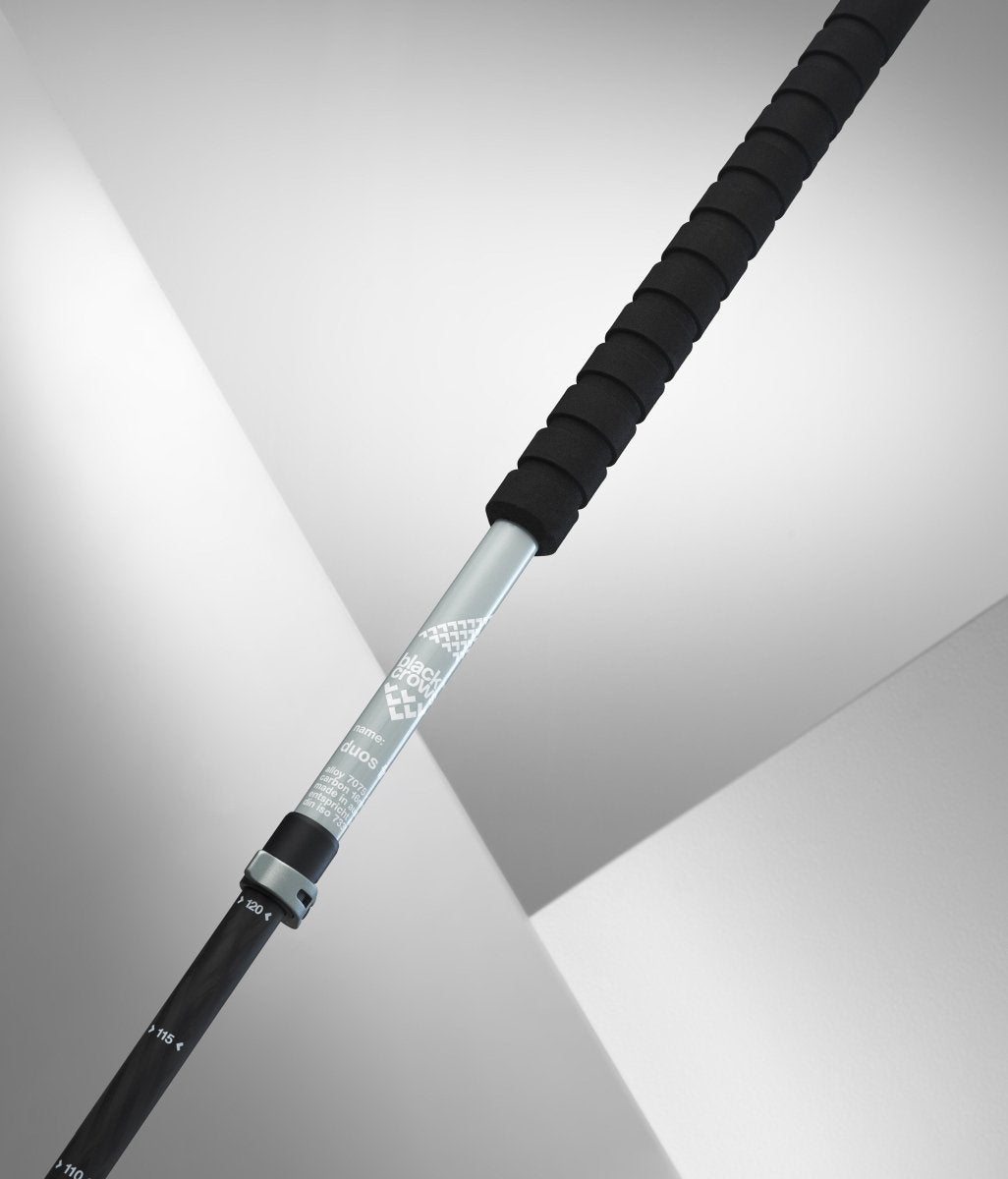 Black Crows Duos Freebird Poles zwart/grijs, detailfoto