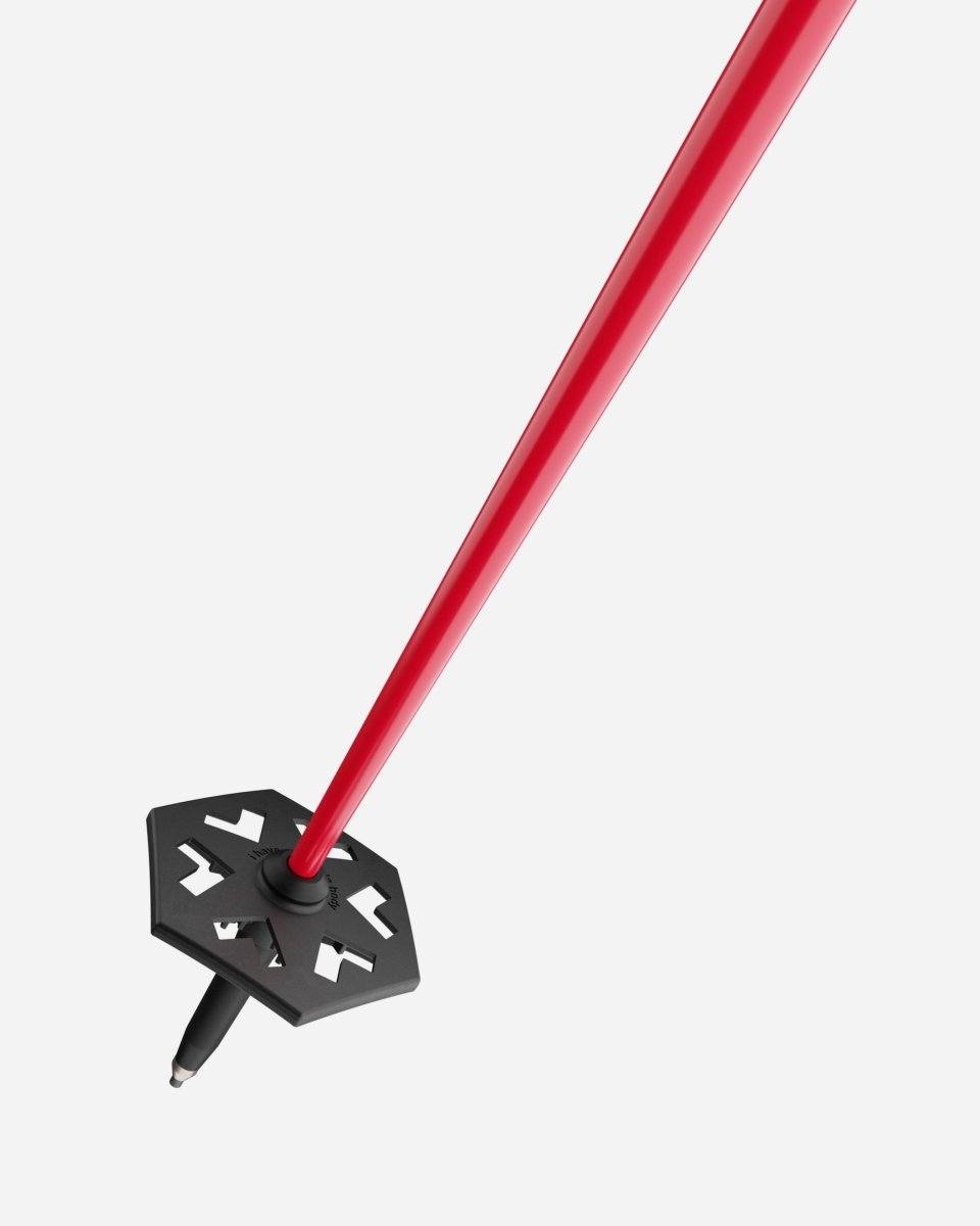 Black Crows Oxus Freebird Poles rood, detailfoto