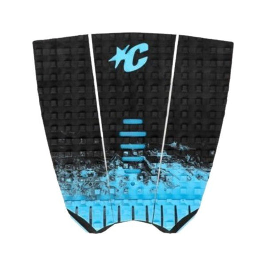 Creatures of Leisure - Tail Pad Mick Fanning Black Fade Cyan - GearFreak