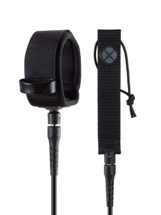 Devoted - Core Series Comp Leash 6mm Black - Black - 5'0" - GearFreak