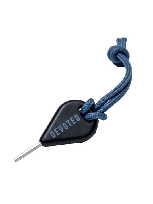 Devoted - Fin Key & Leash String Black - GearFreak