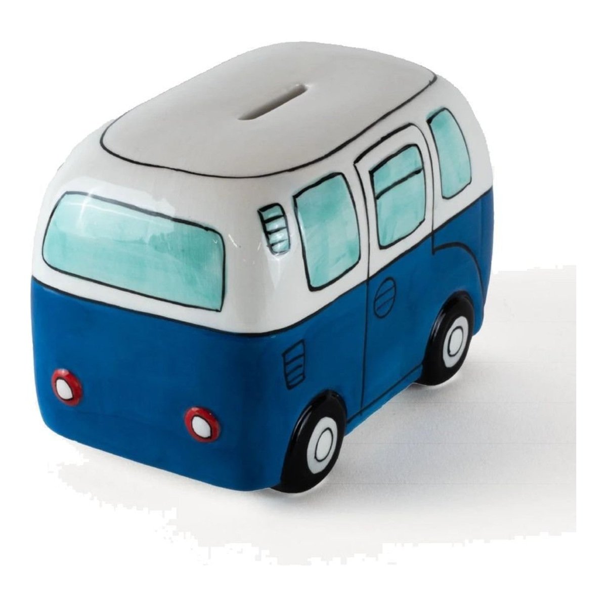 Devoted - Surf Van Piggy Bank - Blue - GearFreak