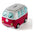 Devoted - Surf Van Piggy Bank Red - GearFreak
