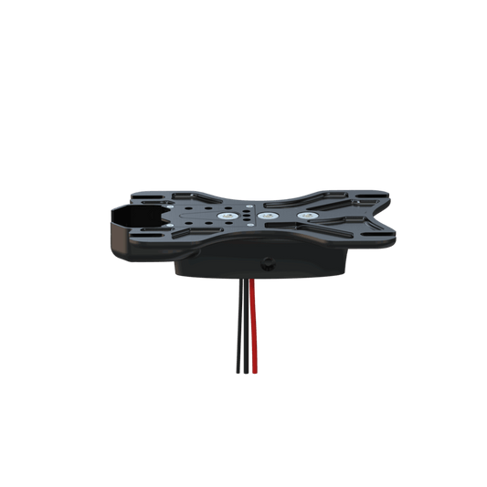 Duotone - Cruise AL Top Plate with male connector and cables - Standaard - GearFreak
