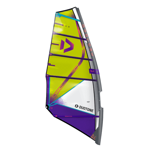 Duotone Duke SLS 2025 windsurfzeil Yellow/Turquoise