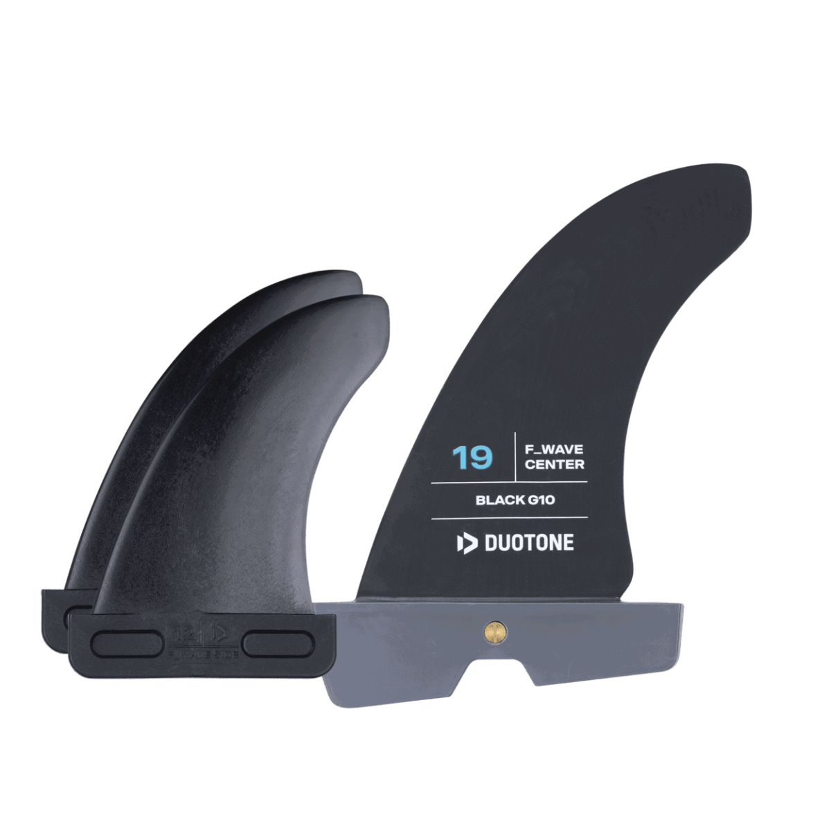 Duotone - Fin Set F Wave - Black/Turquoise - GearFreak