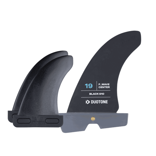 Duotone - Fin Set F Wave - Black/Turquoise - GearFreak