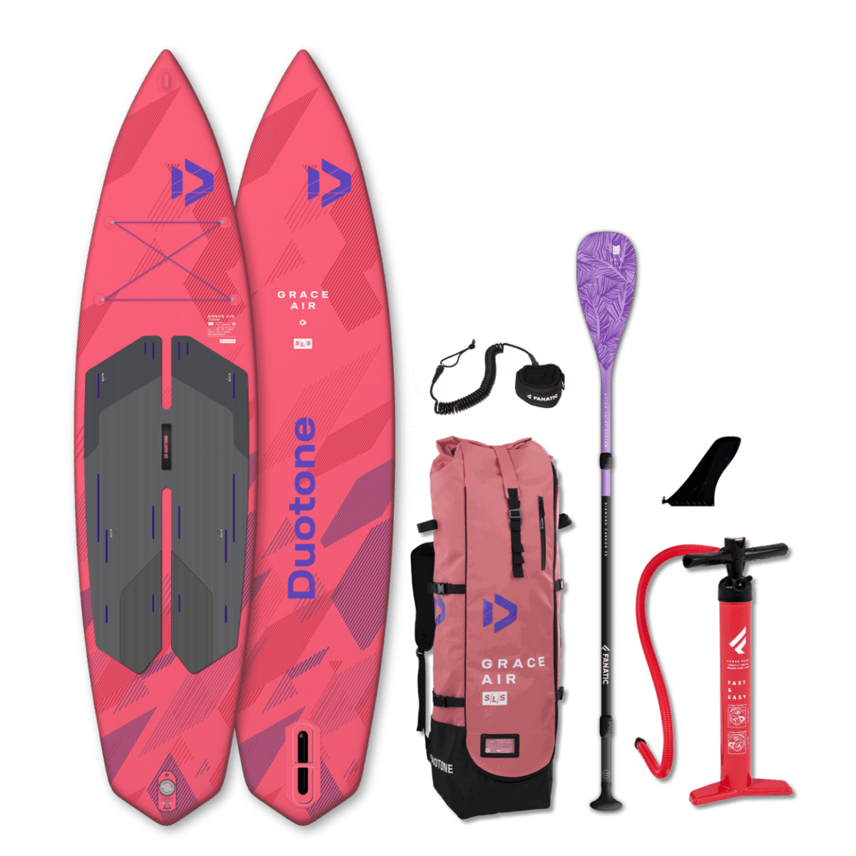 Duotone iSUP Package Grace Air SLS - opblaasbare dames SUP set