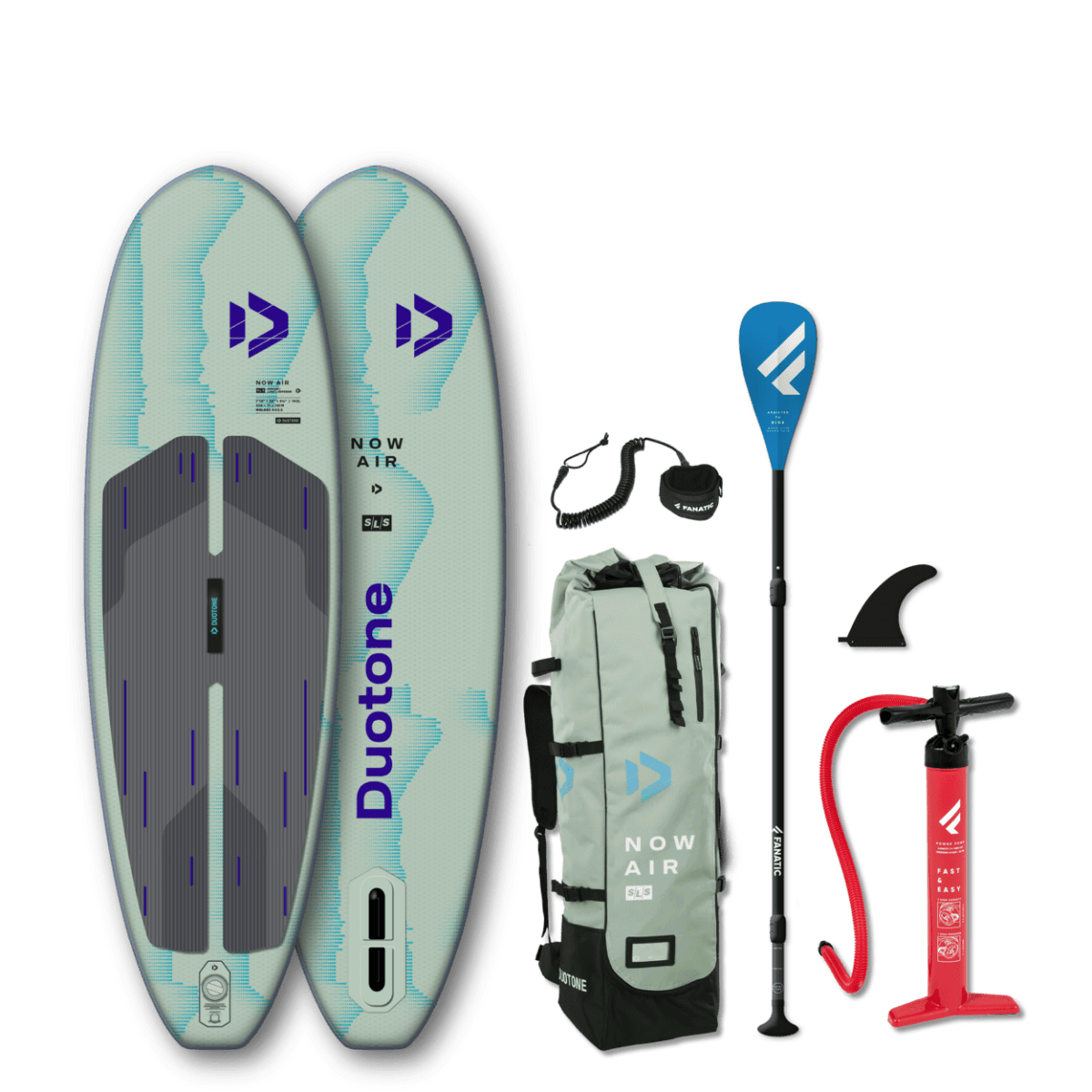 Duotone iSUP Package Now Air SLS - opblaasbare kinder SUP set