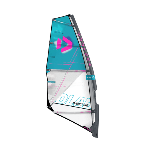 Duotone Super_Hero D/LAB 2026 wave zeil Turquoise/White