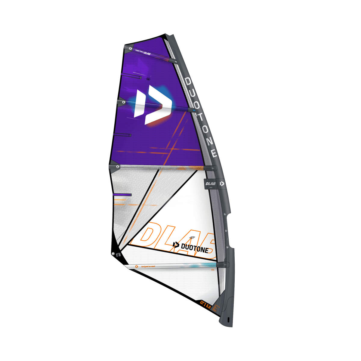 Duotone Super_Hero D/LAB 2026 wave zeil Violet/White
